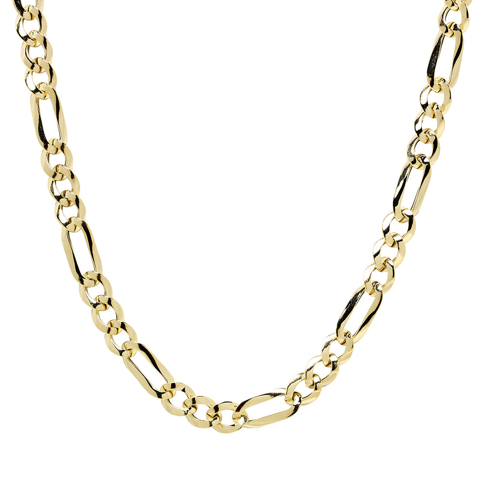Cadena Progresiva 3mm 45cm de Oro de 9 Quilates