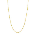 Cadena Singapur 45 cm 1 mm de Oro Amarillo de 9 Quilates