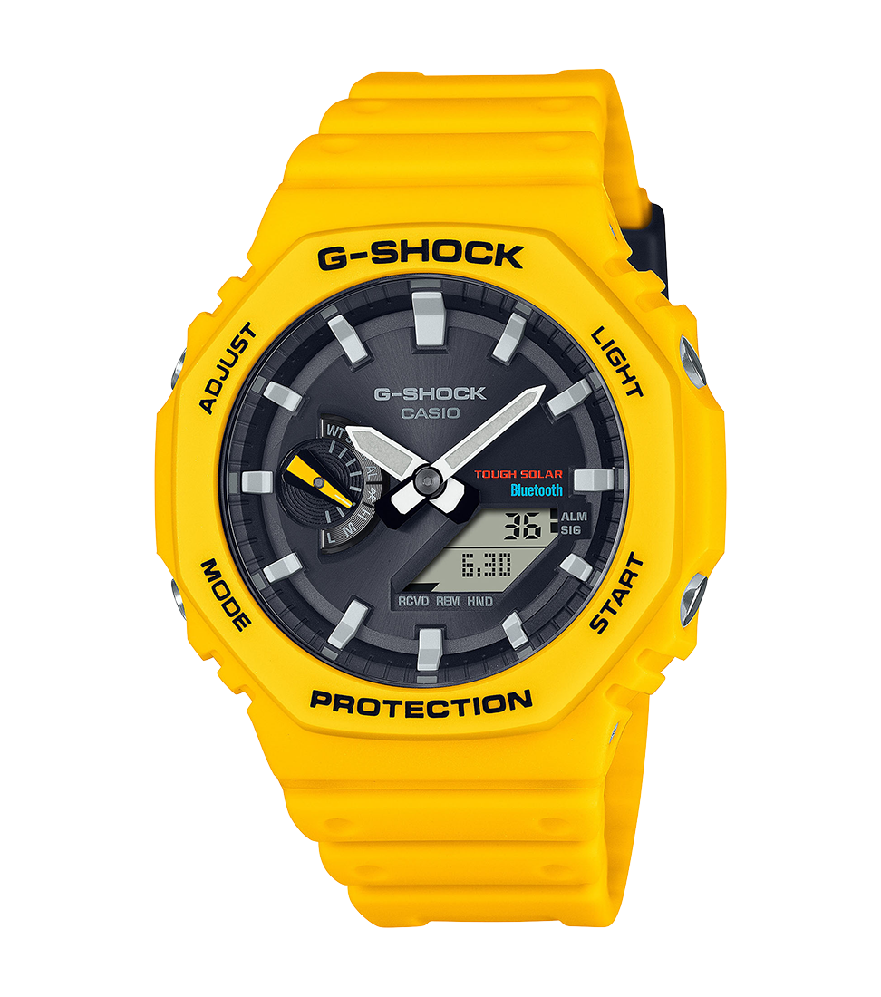Reloj Casio G-SHOCK Hombre Analógico-Digital Amarillo-Negro Solar