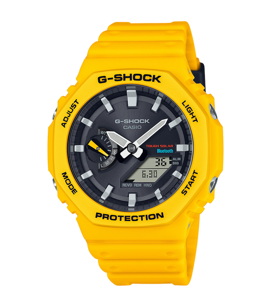 Reloj Casio G-SHOCK Hombre Analógico-Digital Amarillo-Negro Solar