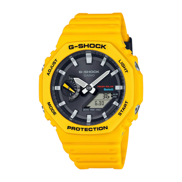 Reloj Casio G-SHOCK Hombre Analógico-Digital Amarillo-Negro Solar