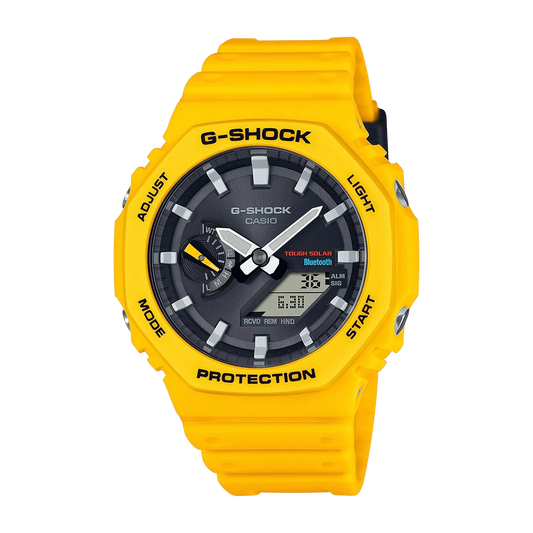 Reloj Casio G-SHOCK Hombre Analógico-Digital Amarillo-Negro Solar