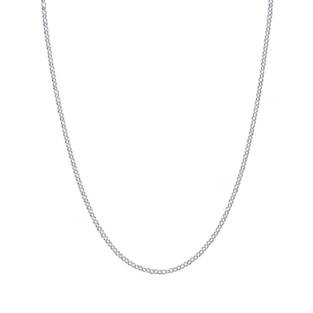Collar Rolo de Plata de Ley 925
