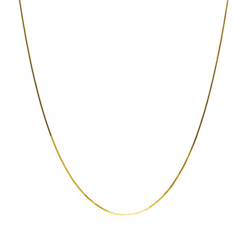 Cadena Veneciana 45cm en Oro Amarillo 9 Kilates