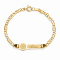 Pulsera Nomeolvides de Oro de 18 Quilates para Bebé