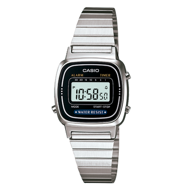 Reloj Casio Mujer Digital Classical Acero Inoxidable
