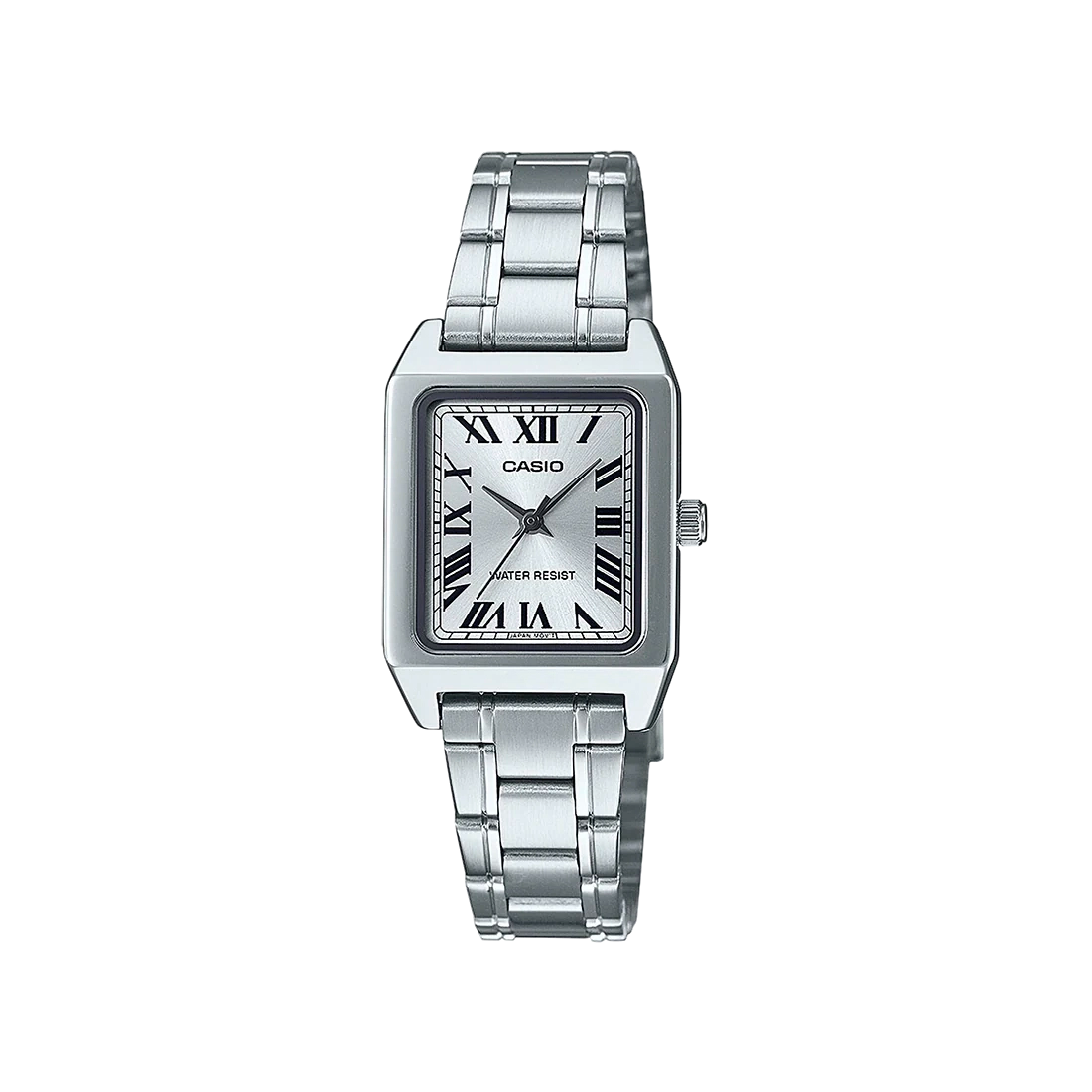 Reloj Casio Timeless Mujer Cuadrangular Analogico Acero Inoxidable