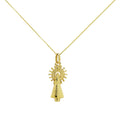 Medalla Virgen del Pilar de Oro de 9 Quilates