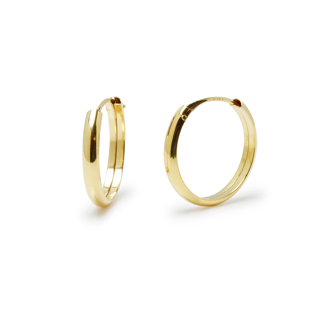 Aros de Oro de 9 Quilates