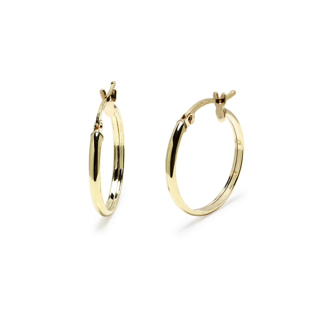 Pendientes Criollas de Oro de 9 Quilates