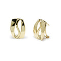 Pendientes Omega Gara de Oro de 9 Quilates