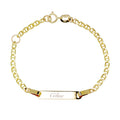 Pulsera Nomeolvides Darcy de Oro de 9 Quilates para Bebé