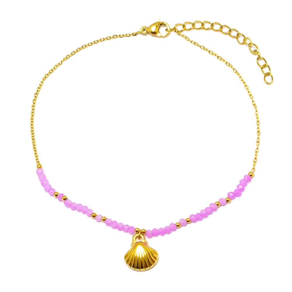 Pulsera Concha de Acero Inoxidable