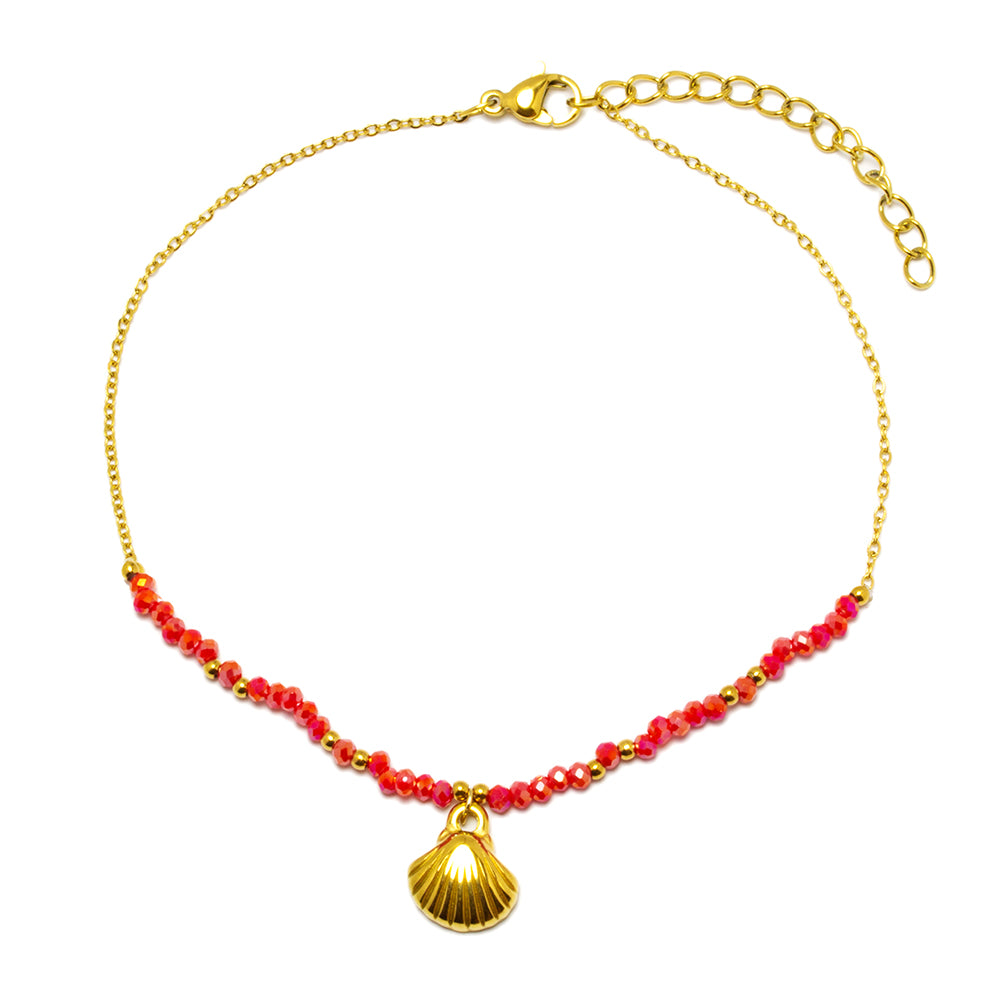 Pulsera Concha de Acero Inoxidable