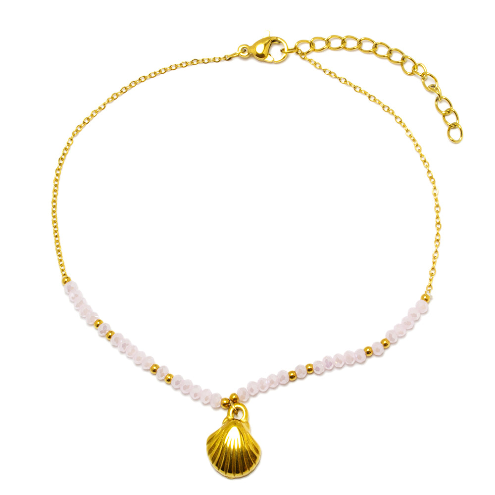 Pulsera Concha de Acero Inoxidable