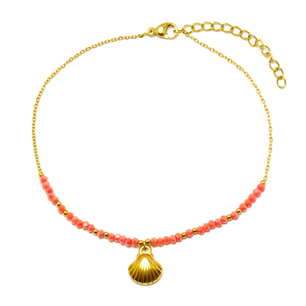 Pulsera Concha de Acero Inoxidable