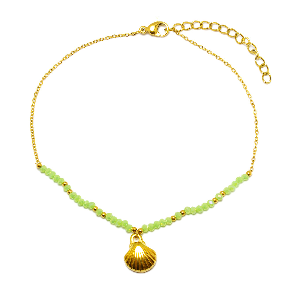 Pulsera Concha de Acero Inoxidable
