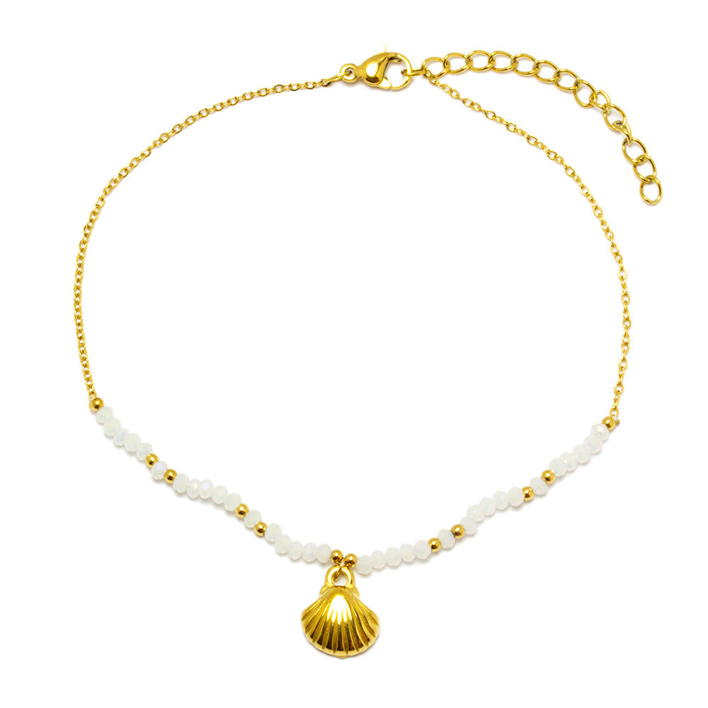 Pulsera Concha de Acero Inoxidable