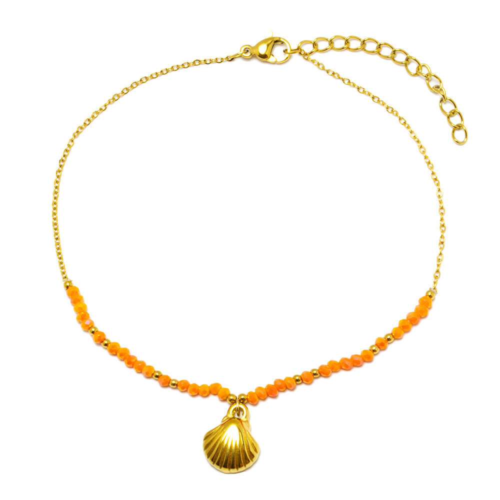 Pulsera Concha de Acero Inoxidable