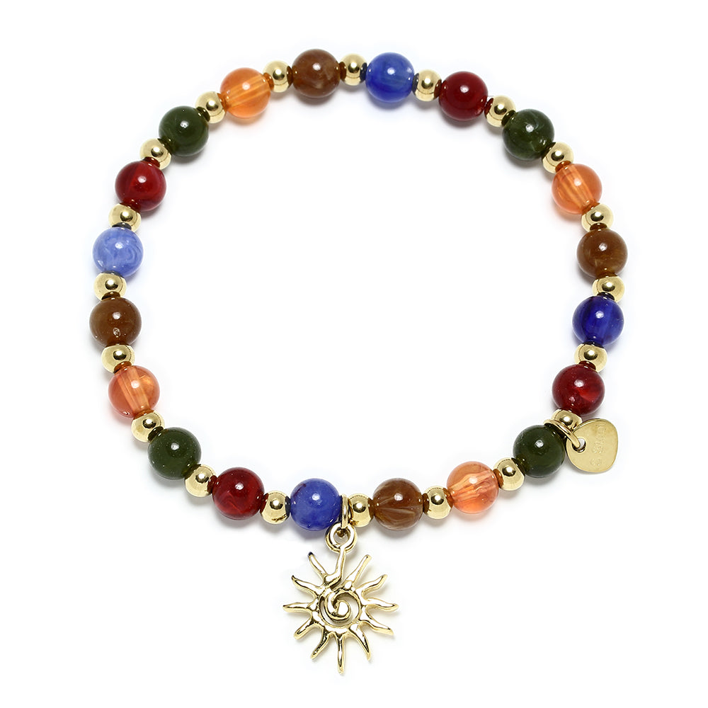 Pulsera Elástica de Acero Inoxidable en Varios Colores