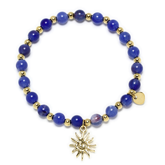 La Pulsera Sol Bolas de Colores Elástica de Tesi García