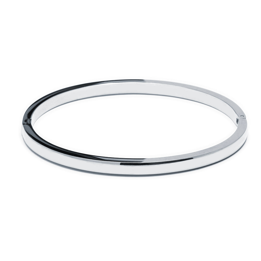 Pulsera Esclava Lisa de Acero Inoxidable