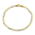 Pulsera Tres por Uno de Oro de 18 Quilates