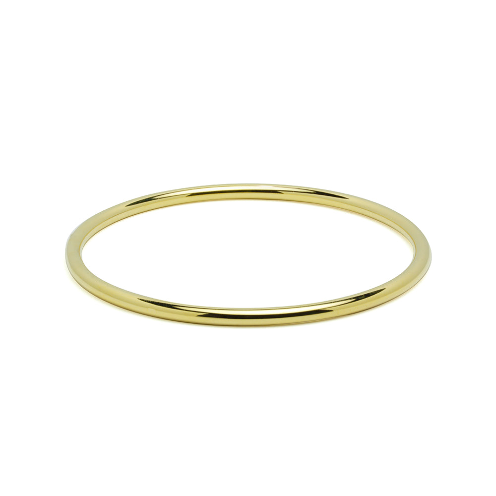 Pulsera Esclava Aro 60x3 en Plaqué Oro Tesi García