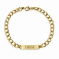 Pulsera Barbada Nomeolvides de Oro de 9 Quilates