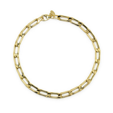 Pulsera Progresiva 19 cm Oro Amarillo 9 Kilates