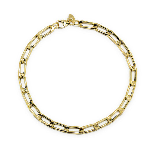 Pulsera Progresiva 19 cm Oro Amarillo 9 Kilates