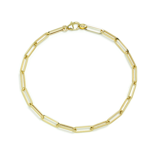 Pulsera Eslabones en Oro Amarillo 9 Kilates