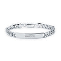Pulsera Nomeolvides Barbada de Plata de Ley 925