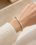 Pulsera Esclava Lisa de Acero Inoxidable