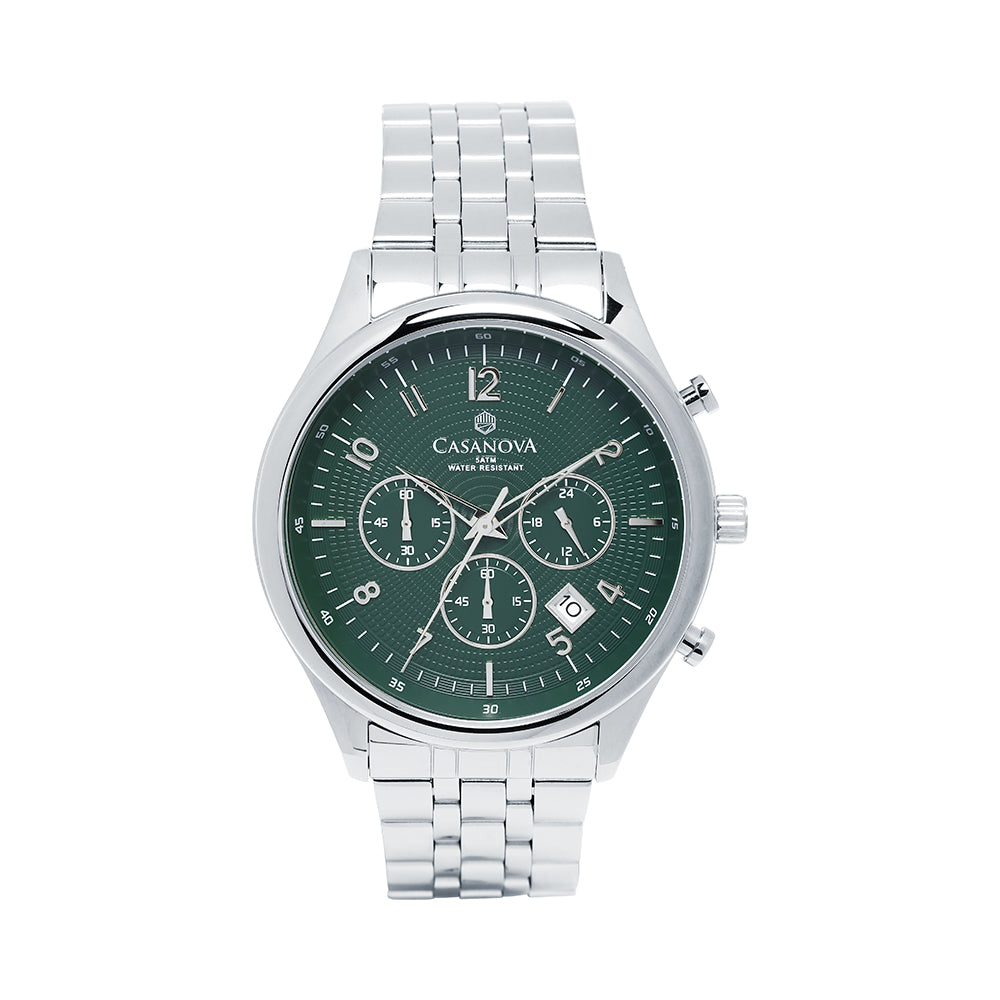Reloj de Hombre Casanova Chrono con Correa de Acero