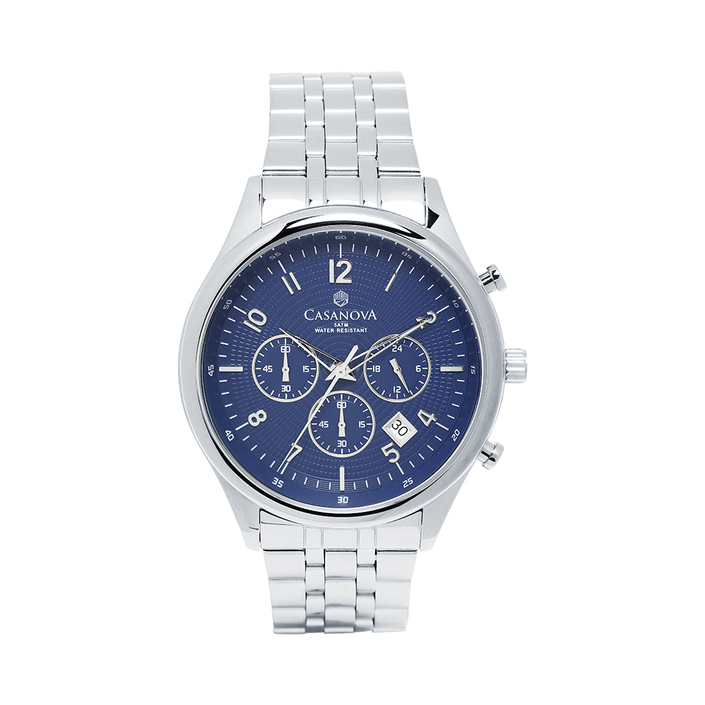 Reloj de Hombre Casanova Chrono con Correa de Acero