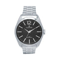 Reloj Casanova Classic con Esfera Negra y Correa de Acero
