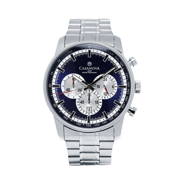 Reloj Hombre Casanova Chrono Racer – Dark Blue Dial