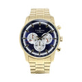 Reloj Hombre Casanova Chrono Azul con Correa de Acero
