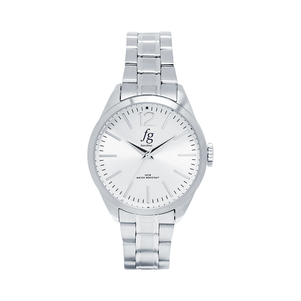 Reloj FG Classic con Correa de Acero Inoxidable