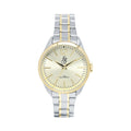 Reloj FG Classic Esfera Dorada con Correa Bicolor