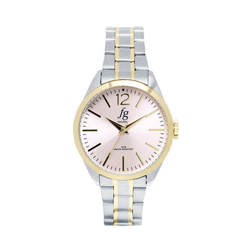 Fg Classic - Pink Dial con Correa Bicolor