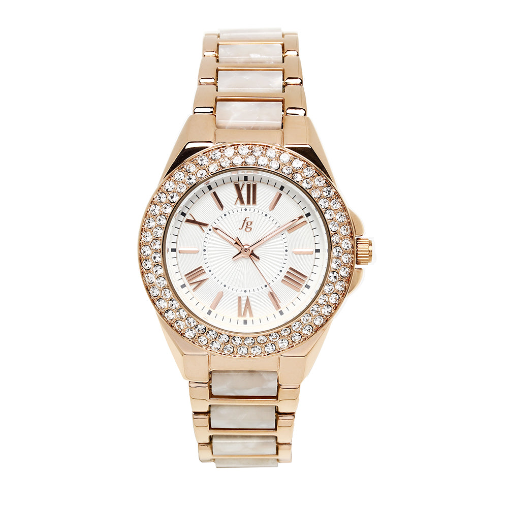 Reloj Fg Barcelona Corse Rose Blanco