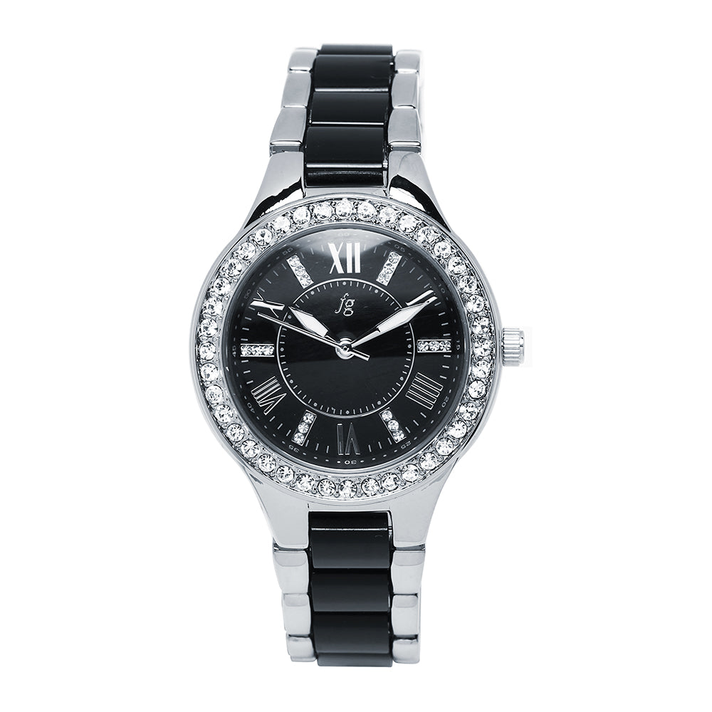 Reloj FG Barcelona Gard Negro con Correa Efecto Mármol
