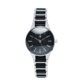 Reloj FG Barcelona Cros Negro con Correa Efecto Mármol