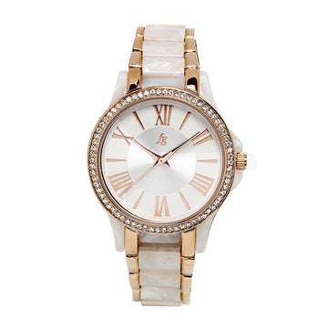 Reloj Fg Barcelona Bains Rose Blanco