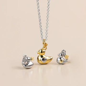 Crea tu Combinación de Familia de Patitos en Plata by CUSTOMIMA