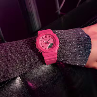 Reloj Casio G-Shock con Correa de Resina en Rosa