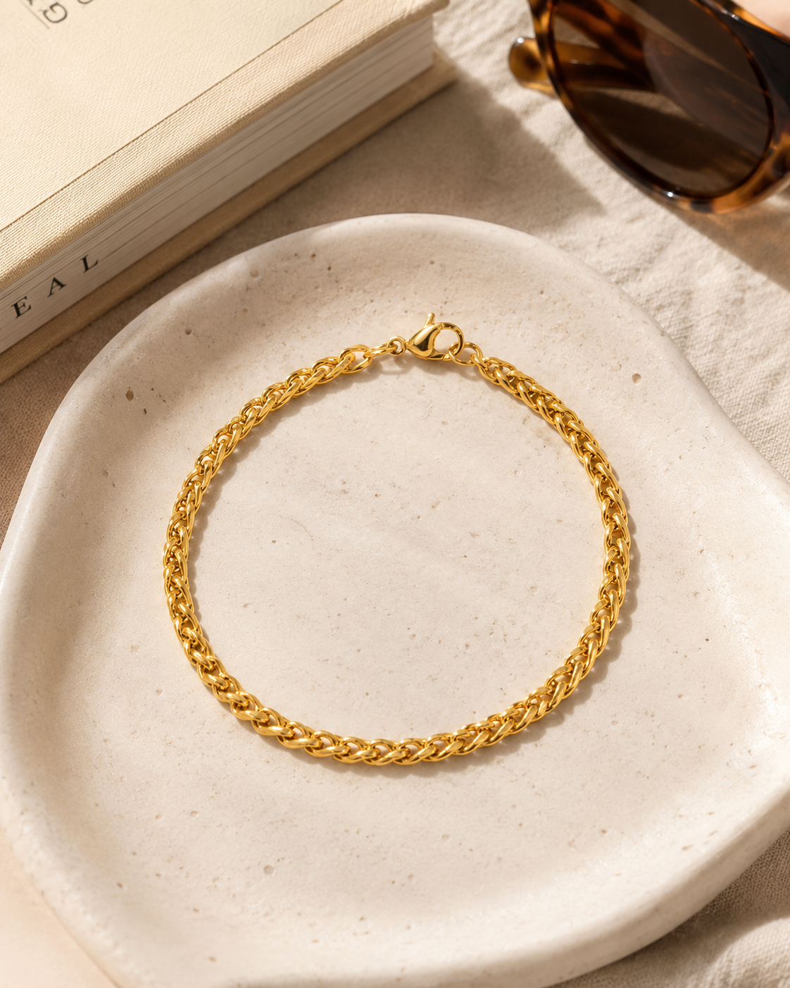 Pulsera Forzada de Acero Inoxidable