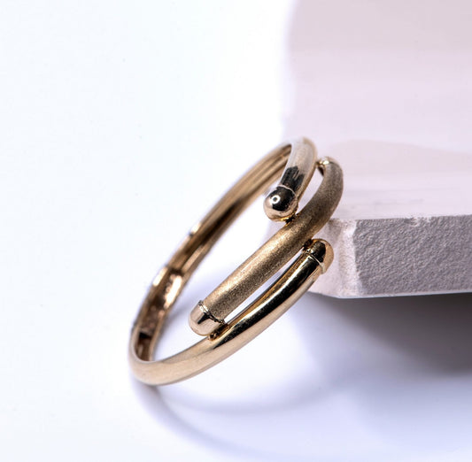 Anillo liso Karem Mini en Oro Amarillo 9 kilates